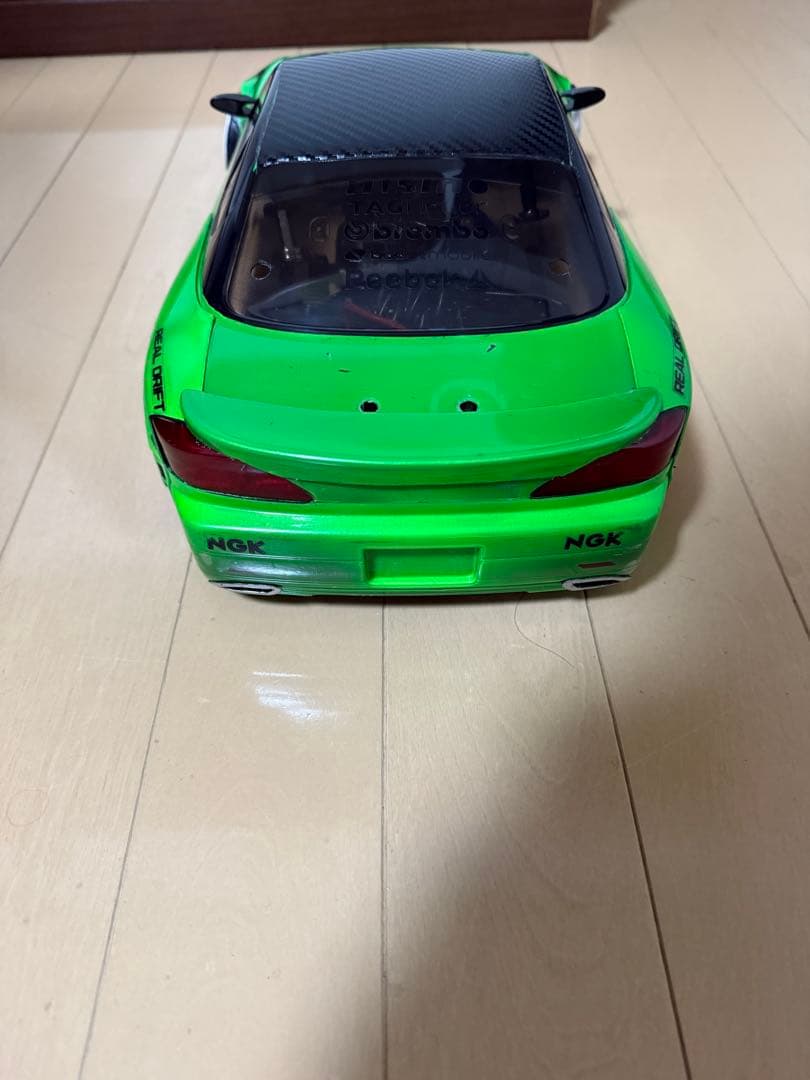 ラジコンボディ　S15シルビア　希少アディクションエアロキット付