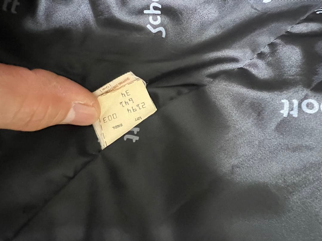 h*9様 最出品Schott 641 ライダース シングル ショット　34