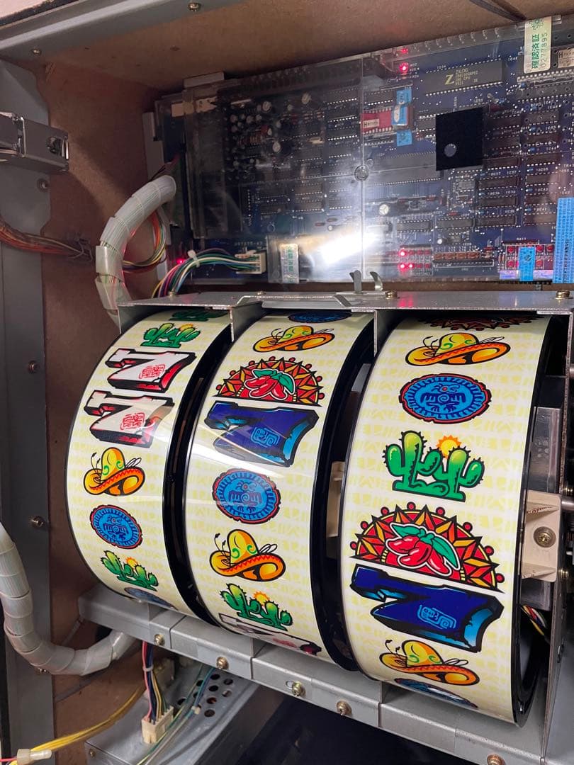 パチスロ　実機　エレコ　アステカ　仕様　ちょっと訳あり