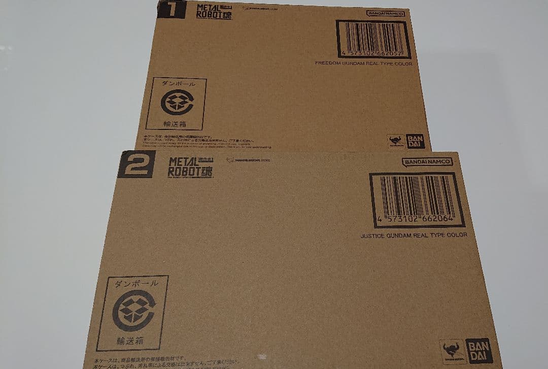 定価以下 L ROBOT魂 ジャスティス 、フリーダム (リアルタイプ)