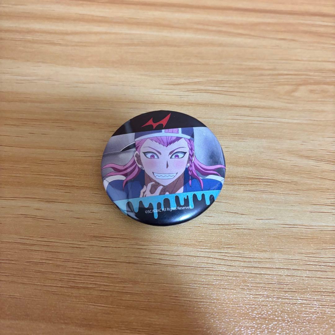 ダンガンロンパ 絶望編　グラフアート　缶バッジ　左右田和一