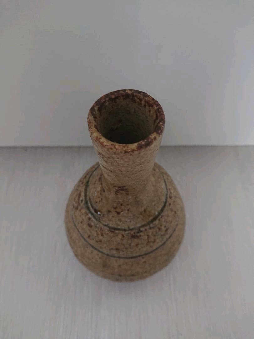 古新楽  自然釉  徳利    1
