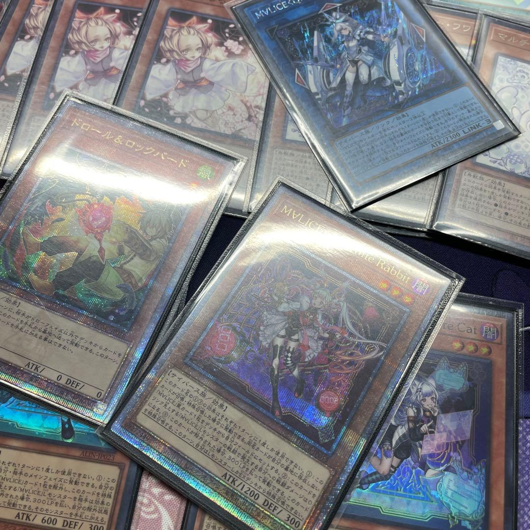 遊戯王OCG M∀LICE マリス デッキ　高レアあり　未開封スリーブ付き