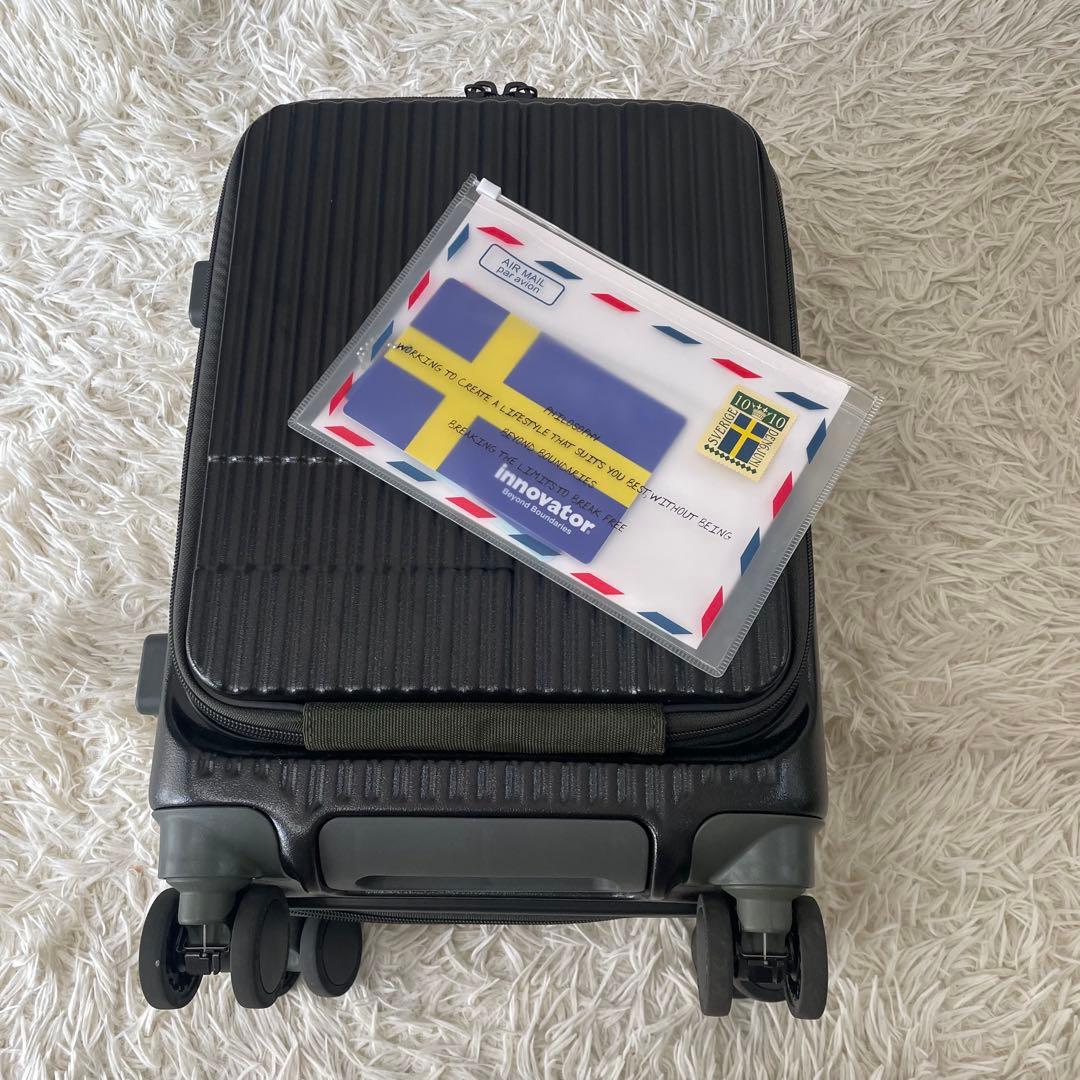innovator マッドブラック INV155 キャリーケース　55L