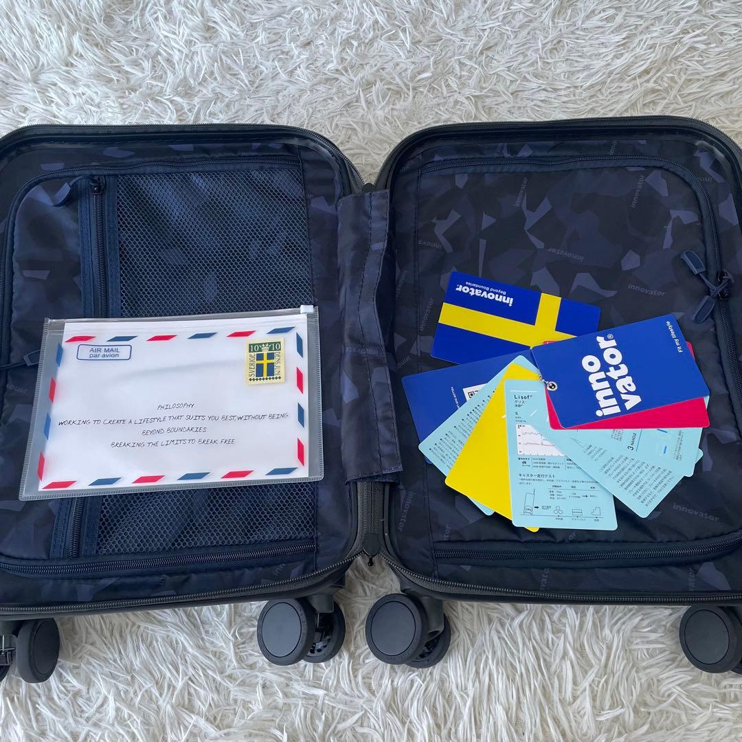 innovator マッドブラック INV155 キャリーケース　55L