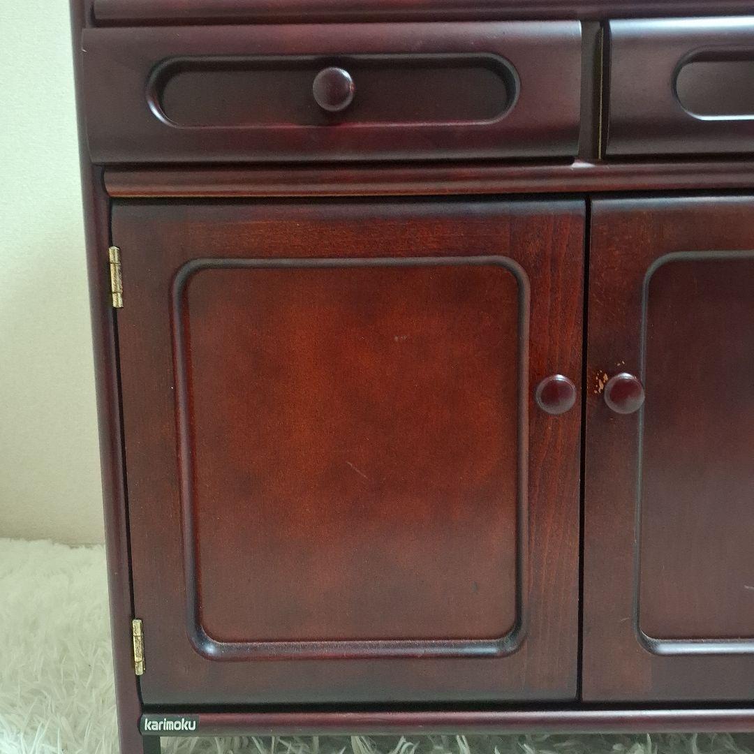 karimoku カリモク オールドカリモク 電話台 ファックス台