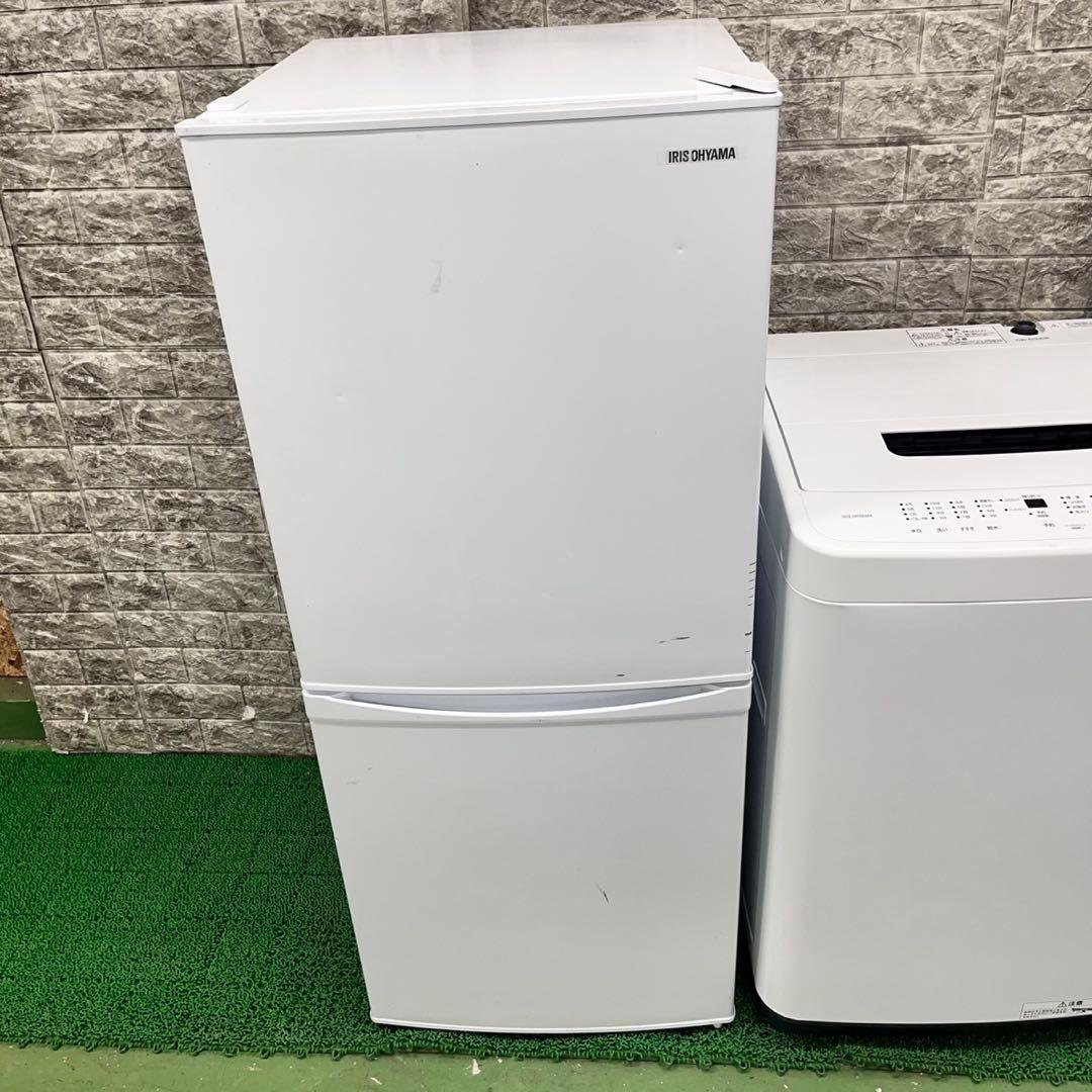 522 2023〜24年製　冷蔵庫　洗濯機　２点セット　小型　一人暮らし　白色