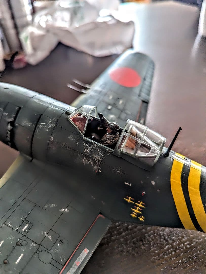 紫電改 ハセガワ 1/32 スケール 菅野直仕様 完成品
