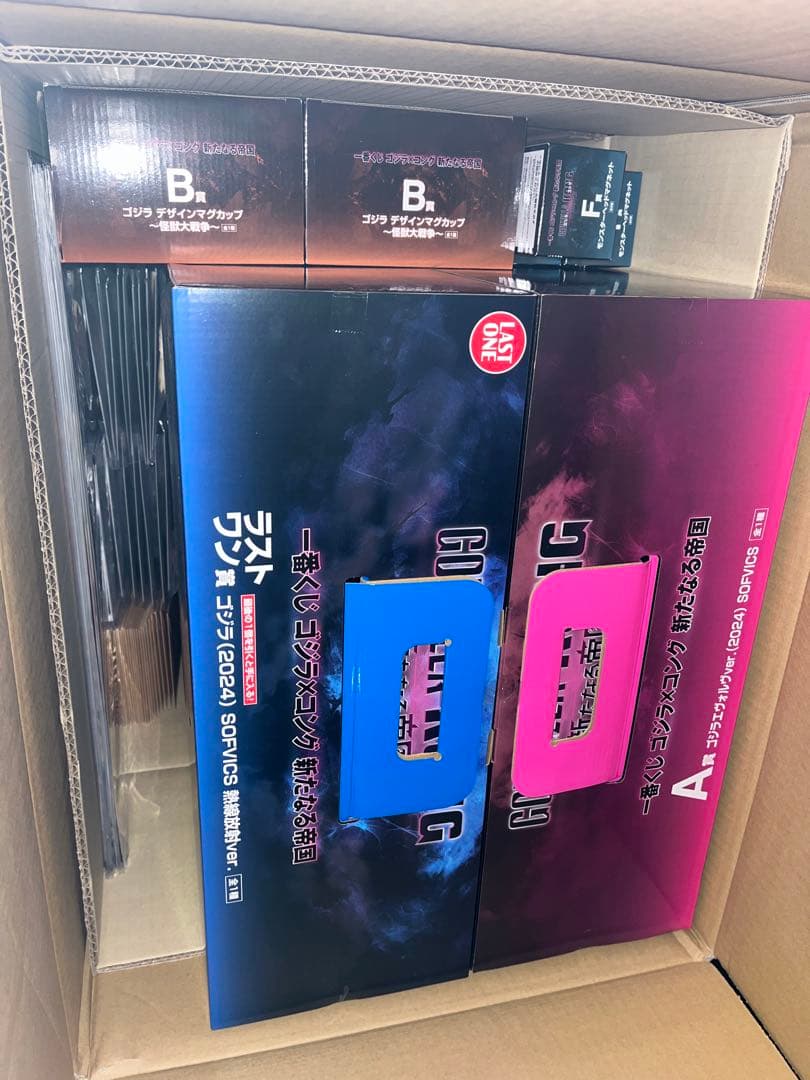 一番くじ ゴジラ×コング 新たなる帝国　1ロット  商品80点プラスラストワン