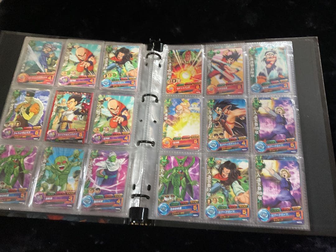 ドラゴンボールヒーローズまとめ売り引退品旧弾H一弾貴重バインダー付き