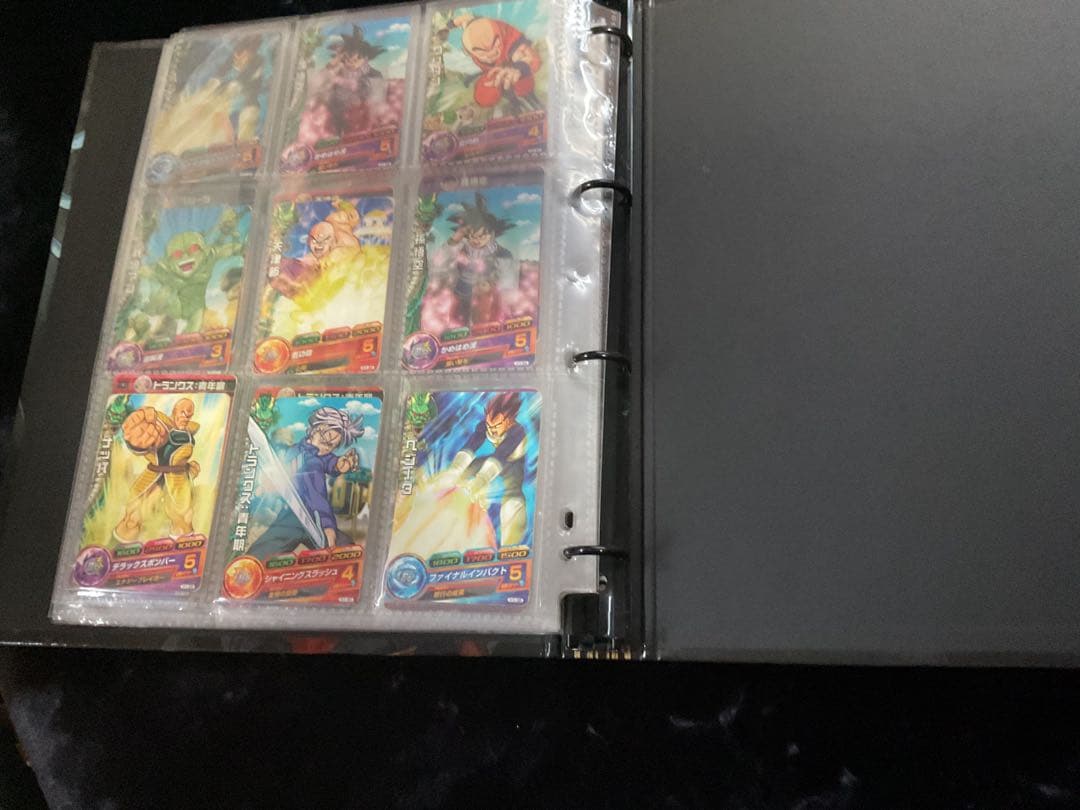 ドラゴンボールヒーローズまとめ売り引退品旧弾H一弾貴重バインダー付き