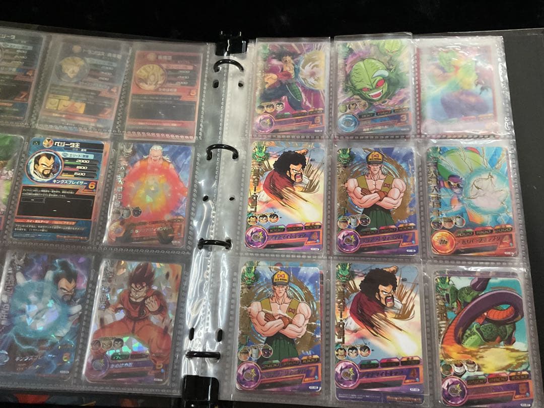ドラゴンボールヒーローズまとめ売り引退品旧弾H一弾貴重バインダー付き