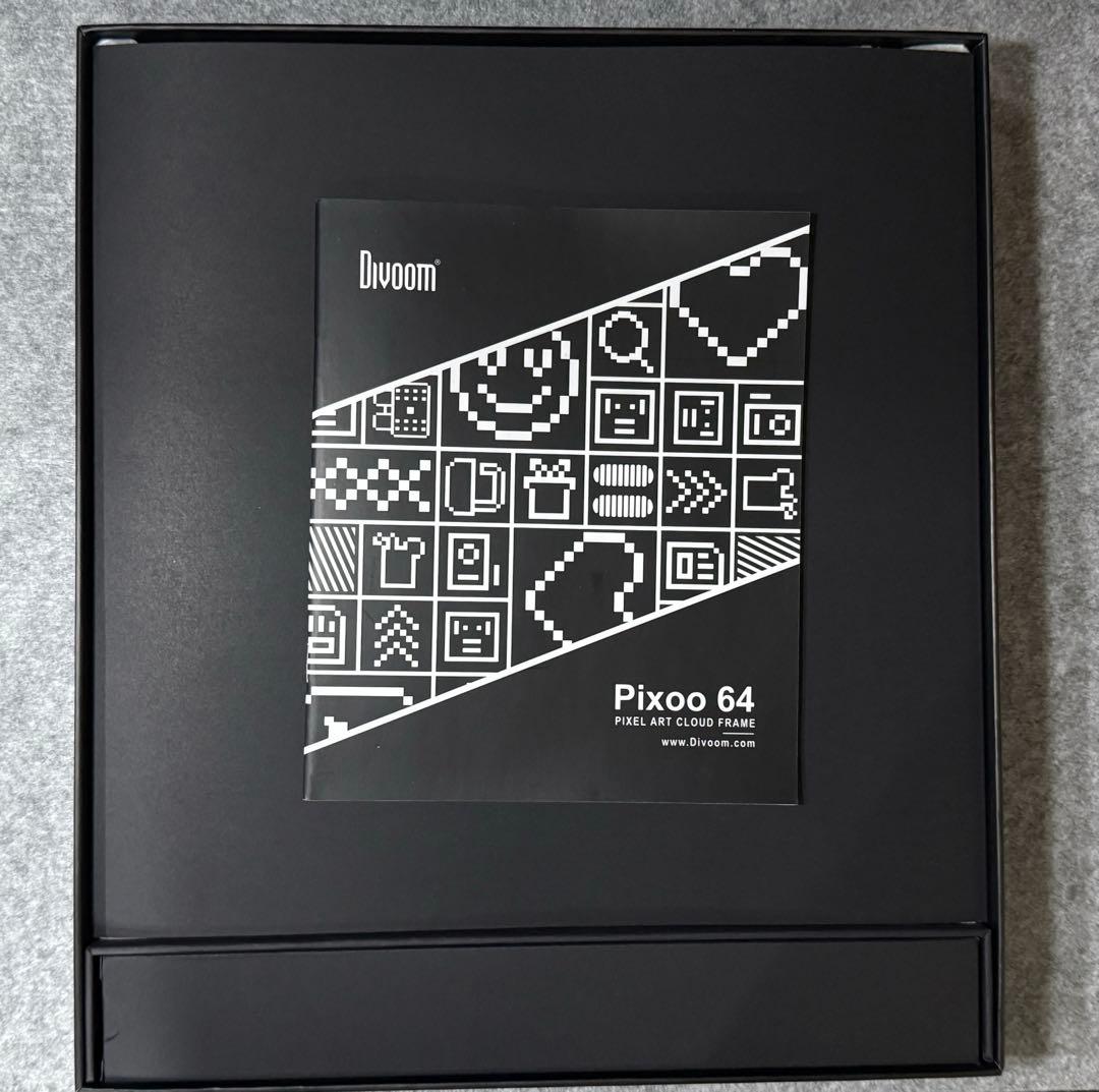 【美品】Divoom Pixoo 64デジタルフレーム ピクセルアート
