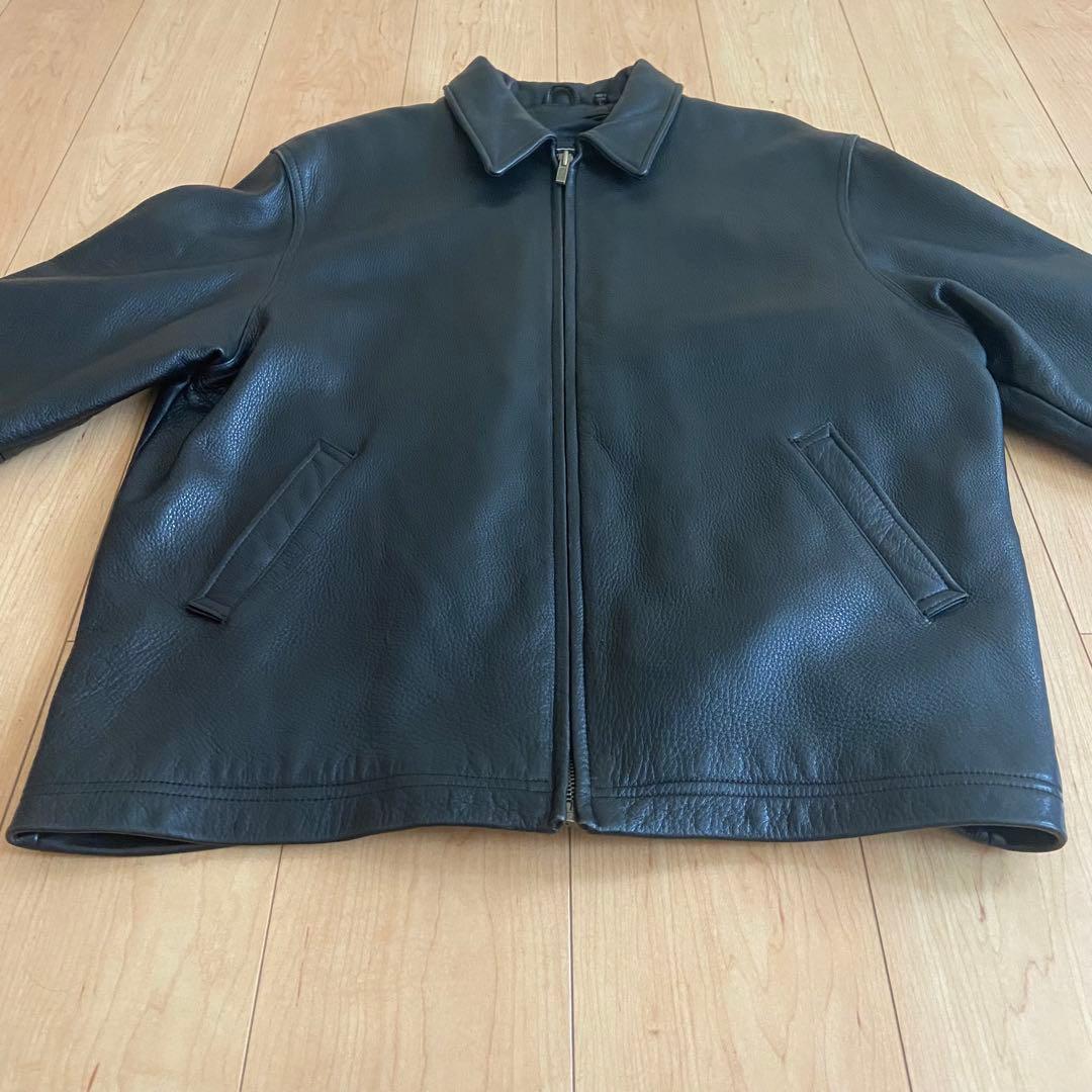 leather limited 90s シングル レザージャケット ブラック L