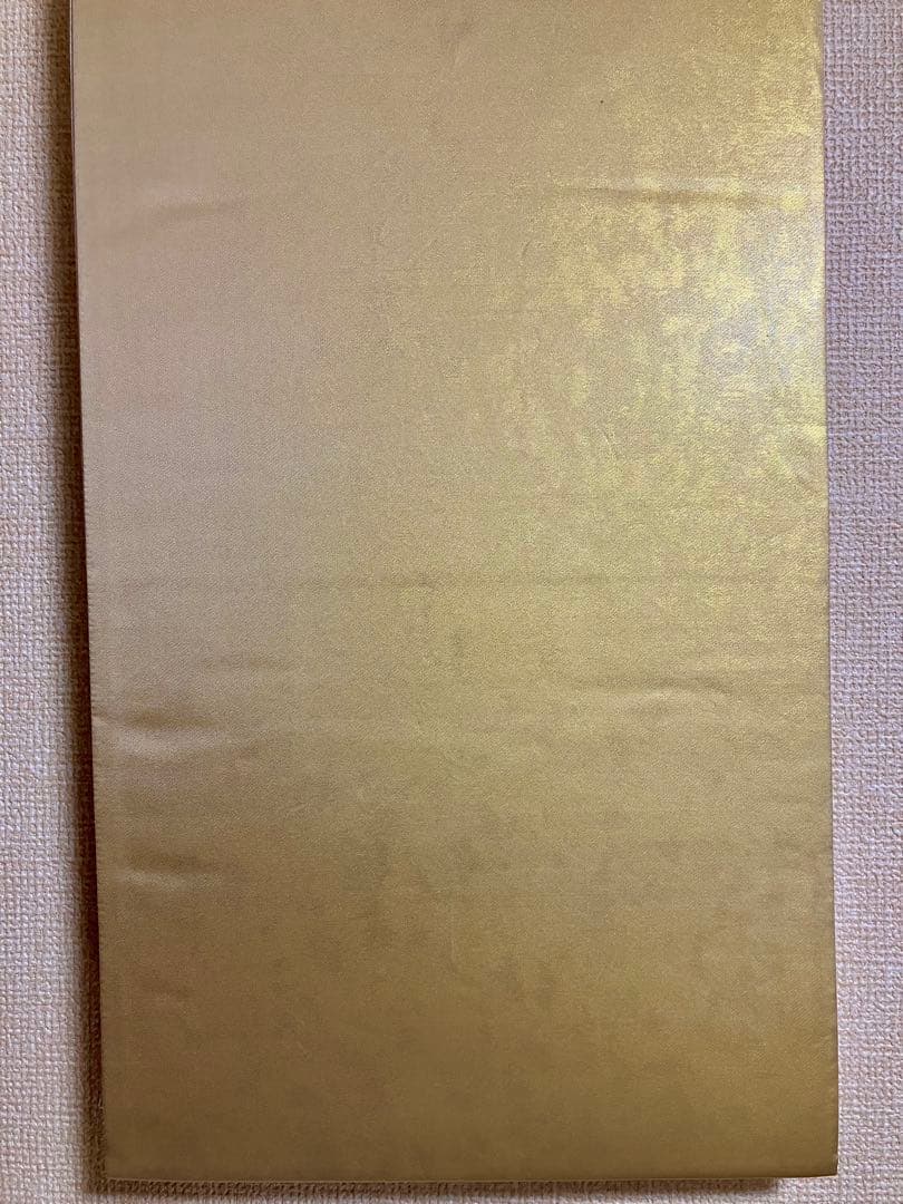 楽うさ金色　刺繍袋帯（お仕立て上がり品）　スワトウ刺繍　金駒刺繍　新品