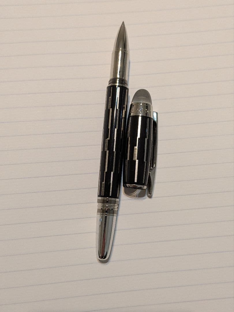 モンブラン　スターウォーカー　ブラックミステリー　ローラーボール