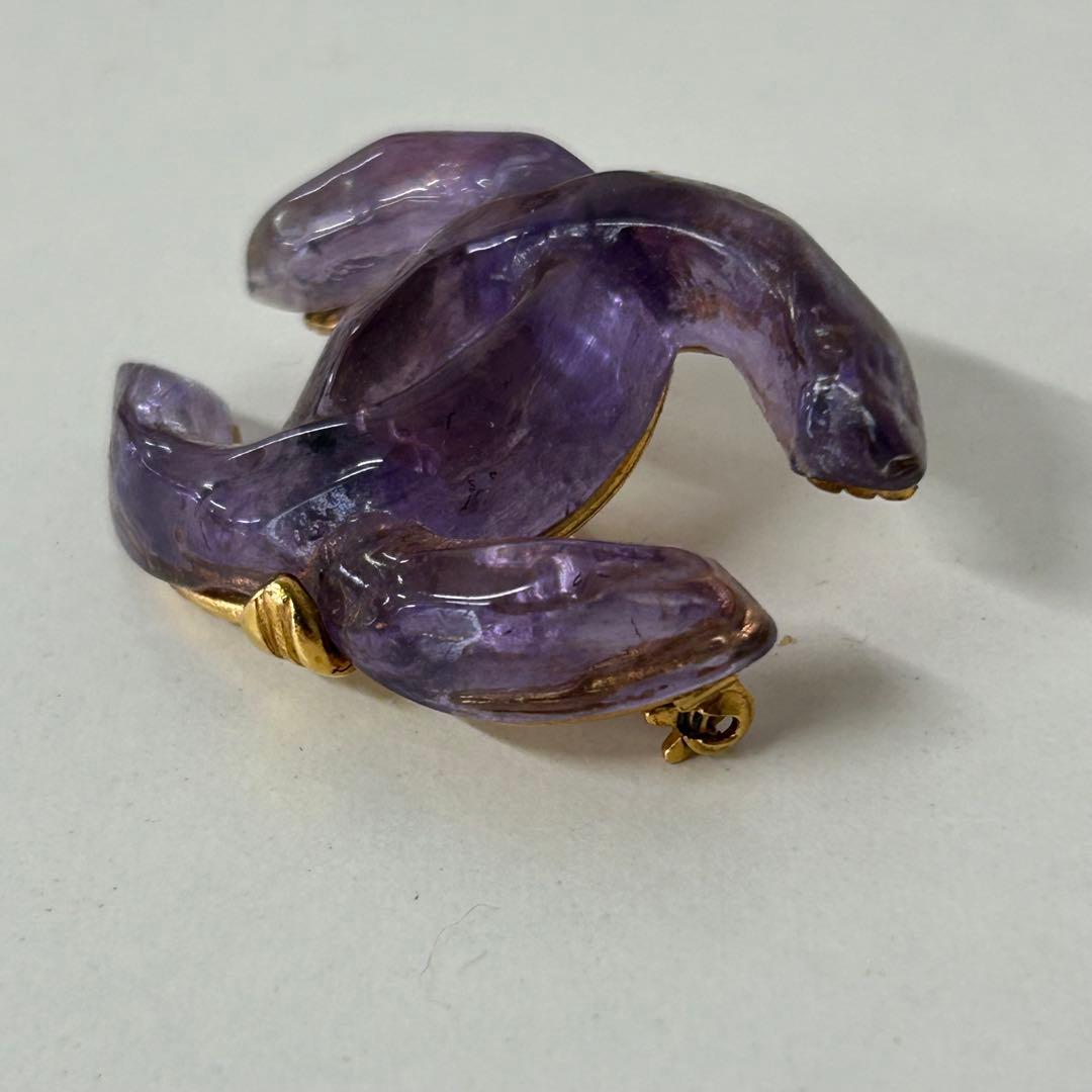 CHANEL シャネル ブローチ コサージュ ココマーク 樹脂