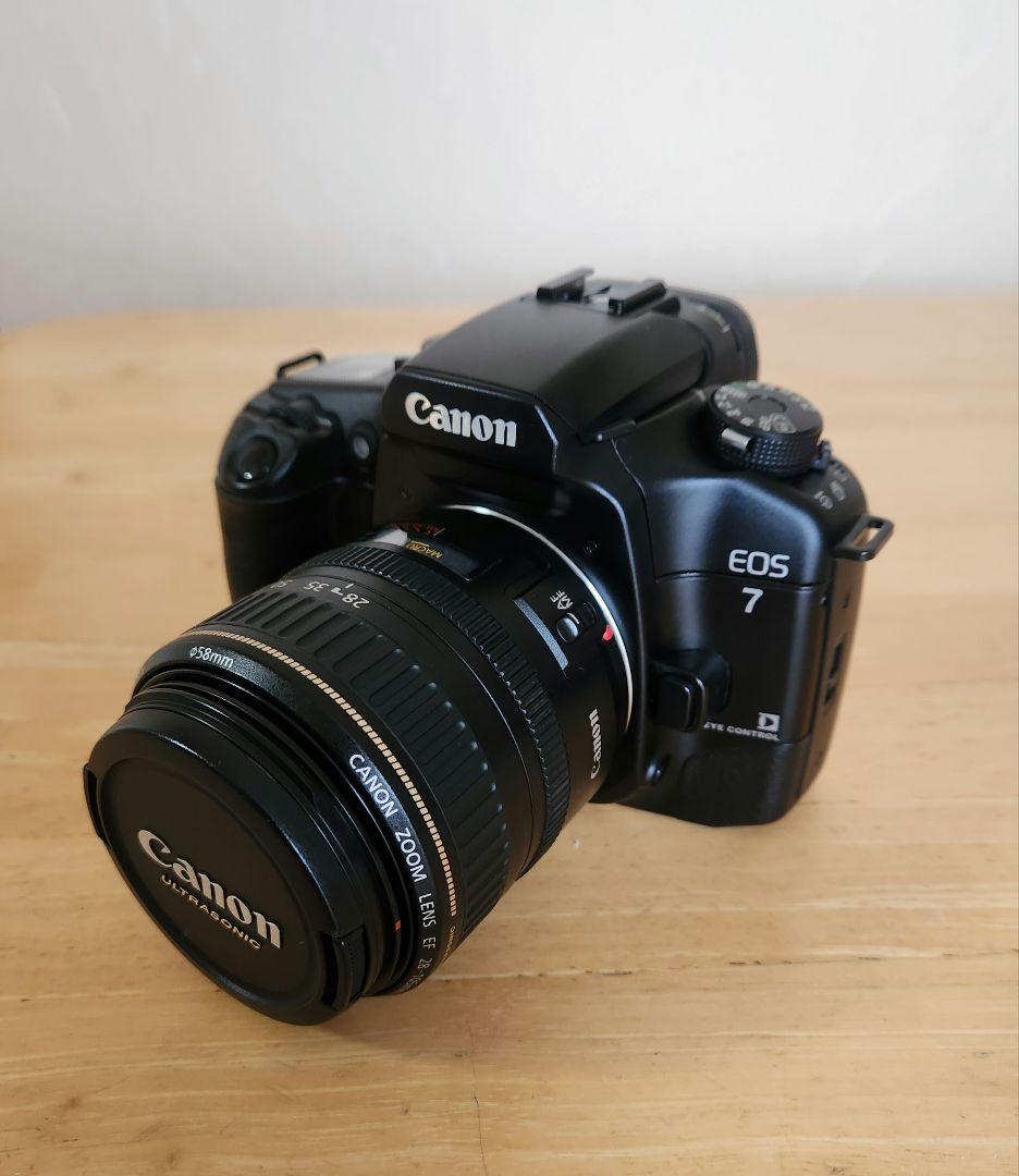 ★動作確認済★Canon　EOS7　レンズ付きフィルムカメラ