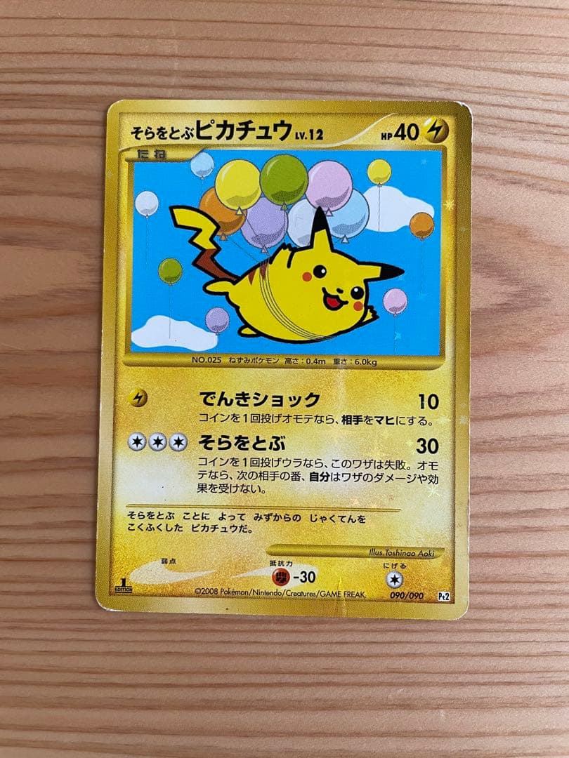 そらをとぶピカチュウ　LV.12