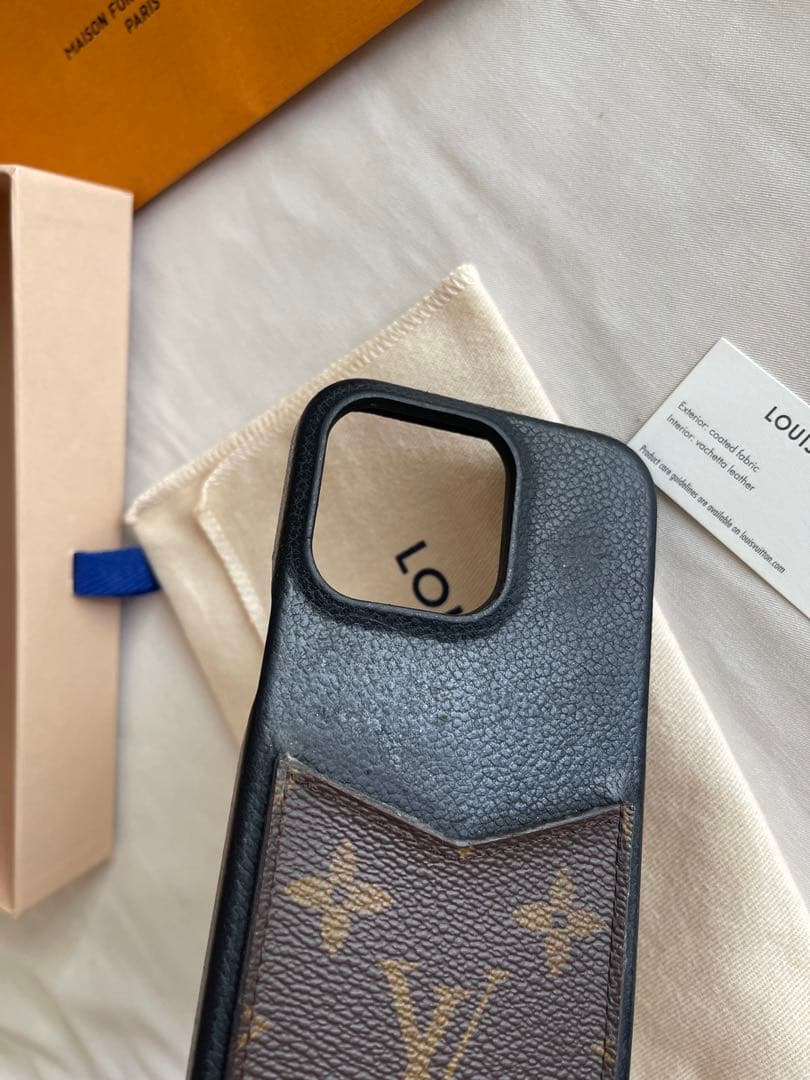 【正規品】【ルイヴィトン】 iPhone13Pro ケース　モノグラム　刻印なし