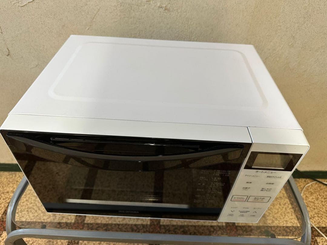 IRIS OHYAMA オーブンレンジ MO-F1807-W ヘルツフリー