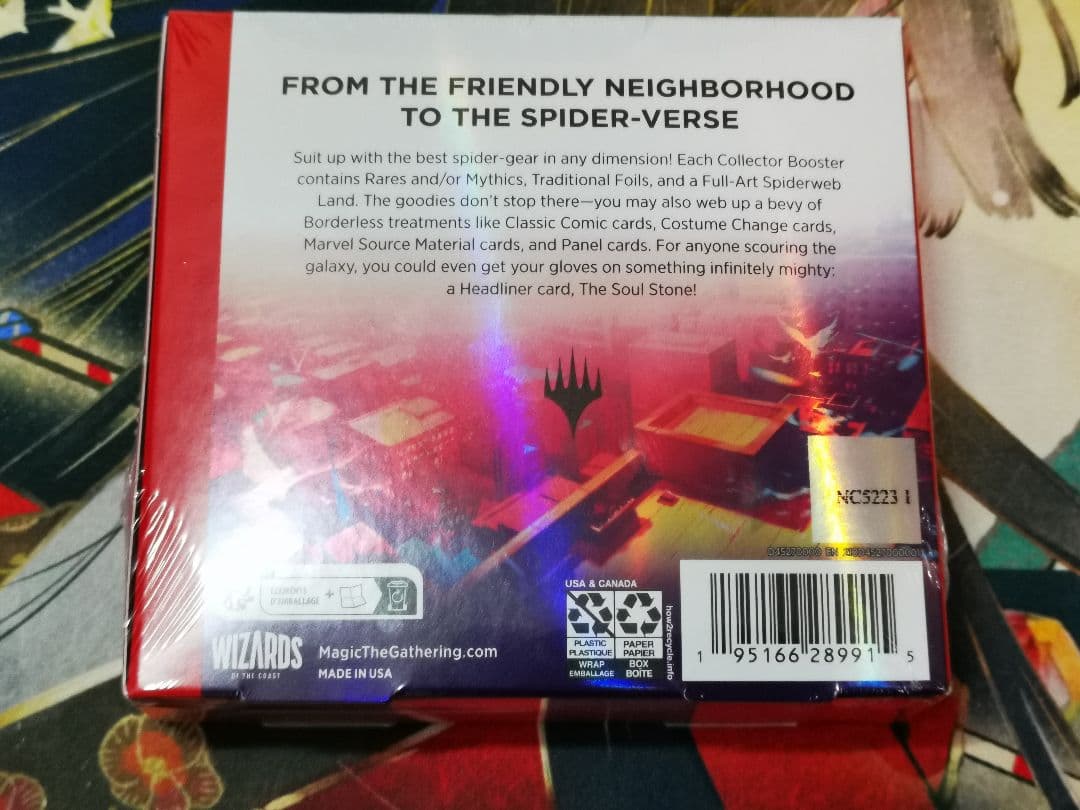 スパイダーマン コレクターブースター 1box　英語版　mtg