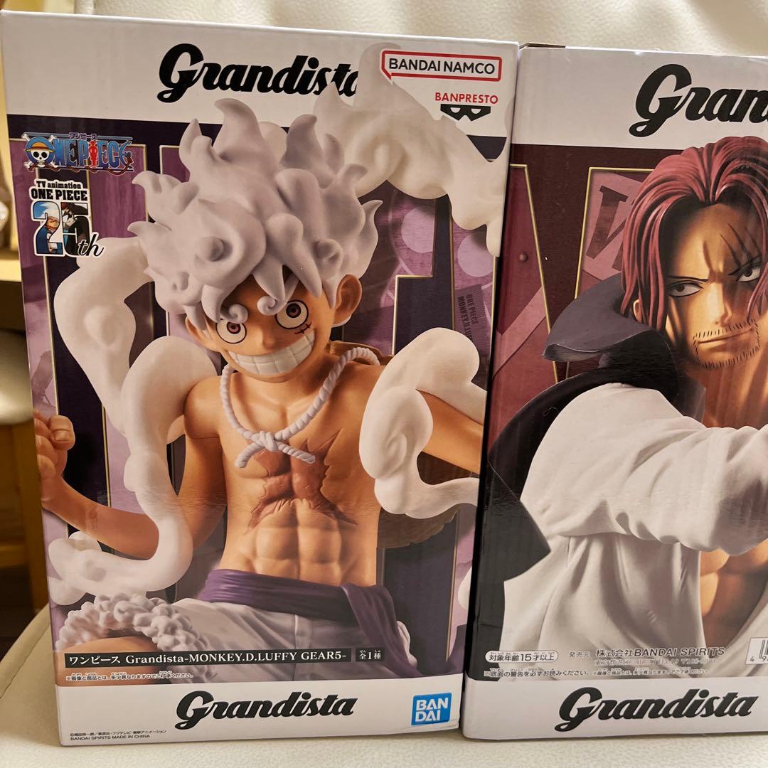 ワンピース　ルフィ＆シャンクス フィギュア