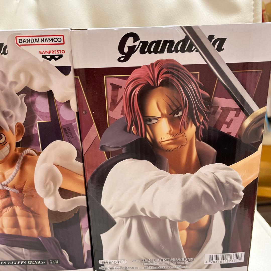 ワンピース　ルフィ＆シャンクス フィギュア