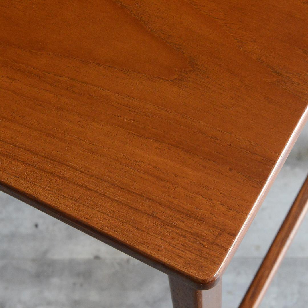 ヴィンテージ チーク ネストテーブル 抽斗付 サイドテーブル ナイトテーブル