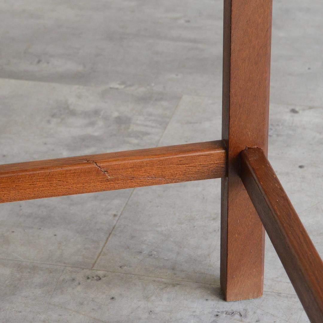 ヴィンテージ チーク ネストテーブル 抽斗付 サイドテーブル ナイトテーブル