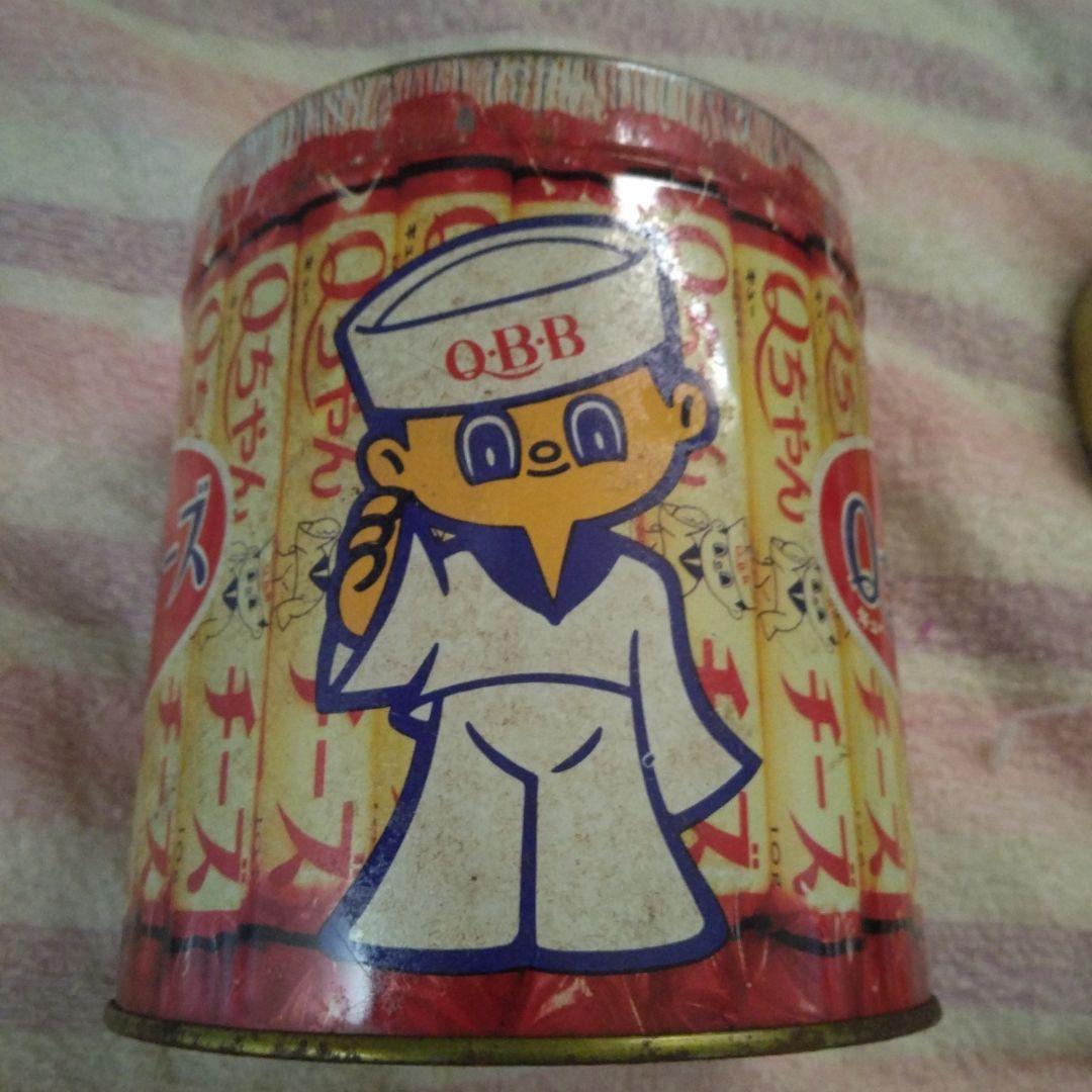 Q.B.B. Qちゃんチーズ 空き缶 昭和レトロ アンティーク 希少