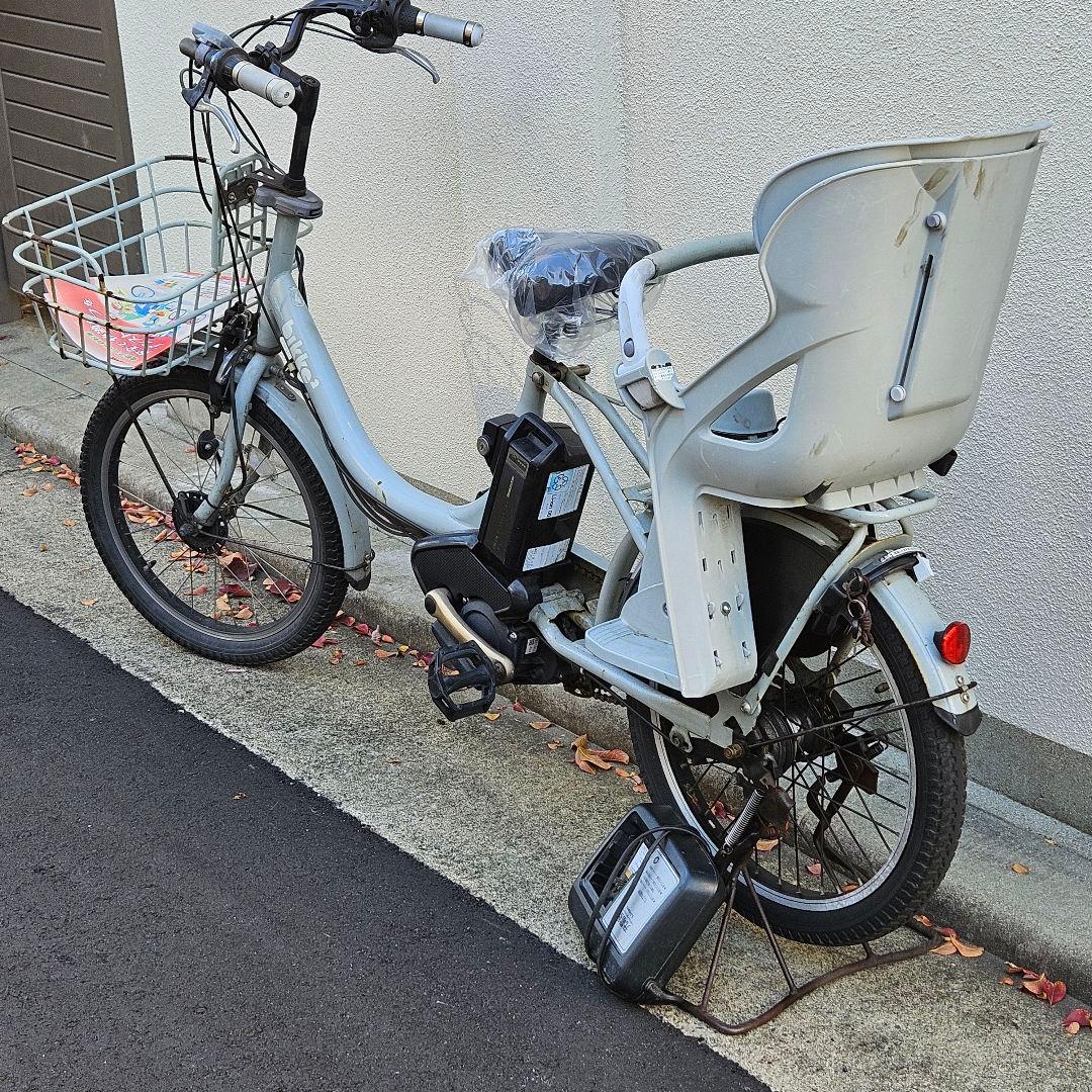 ビッケe♪ブリジストン♪小径♪電動アシスト自転車 チャイルドシート