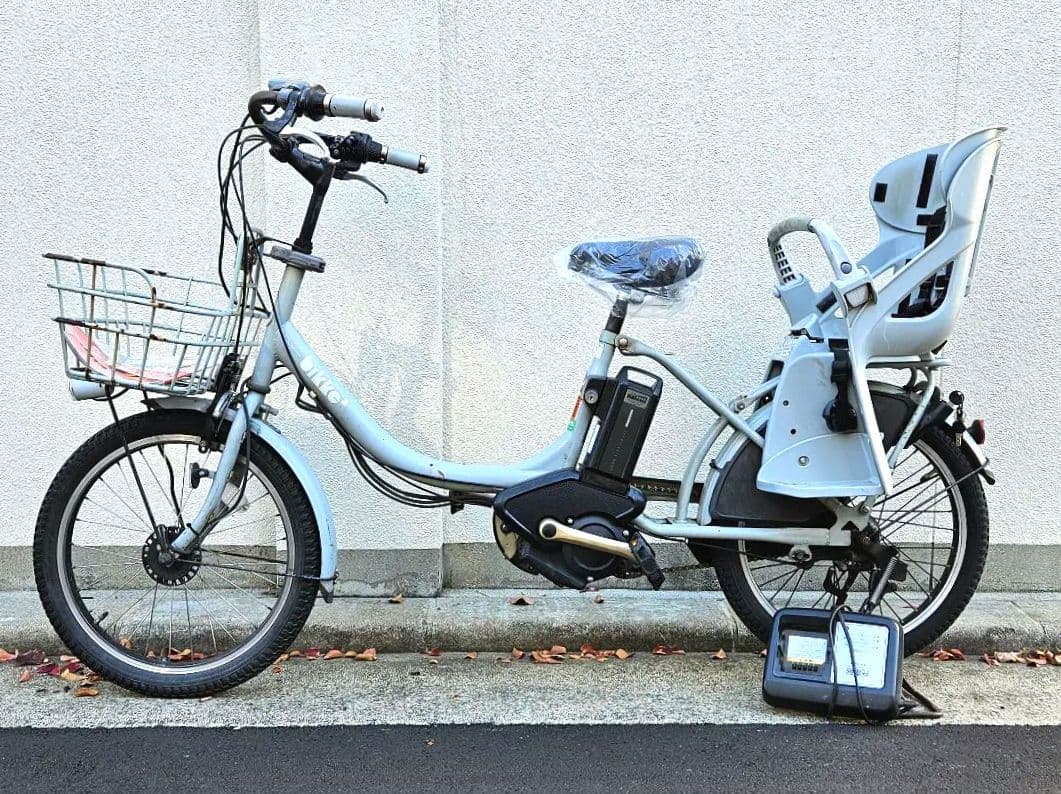 ビッケe♪ブリジストン♪小径♪電動アシスト自転車 チャイルドシート