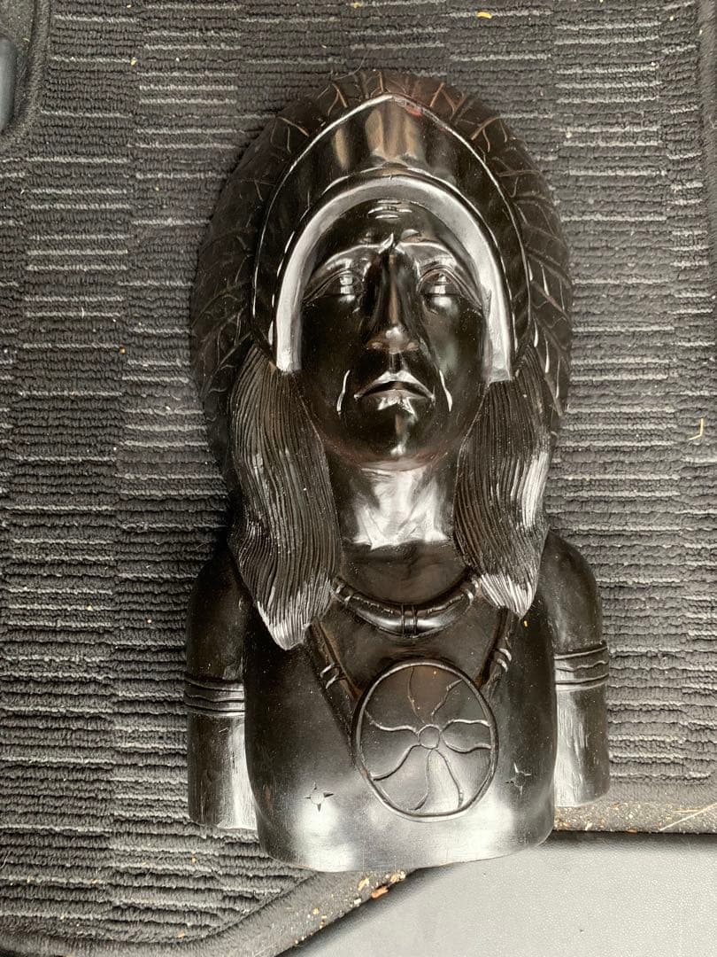 東南アジア黒檀彫り