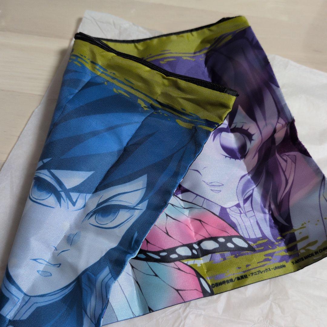 鬼滅の刃　冨岡義勇、胡蝶しのぶ キャラクターイラストポーチ