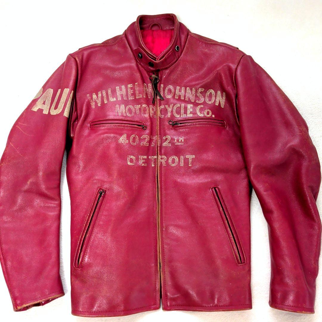 ドッグファイト　レザー　シングルライダースジャケット