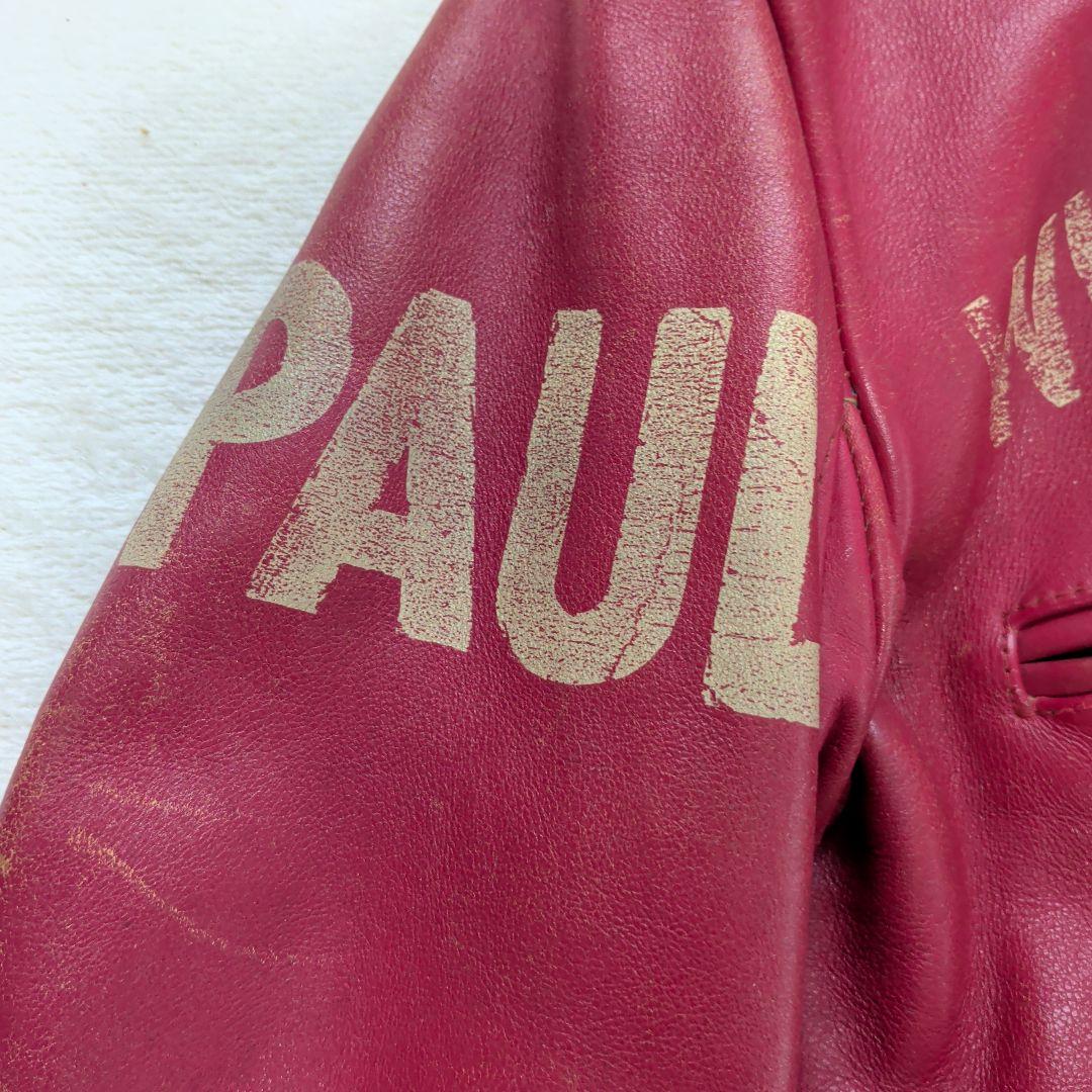 ドッグファイト　レザー　シングルライダースジャケット