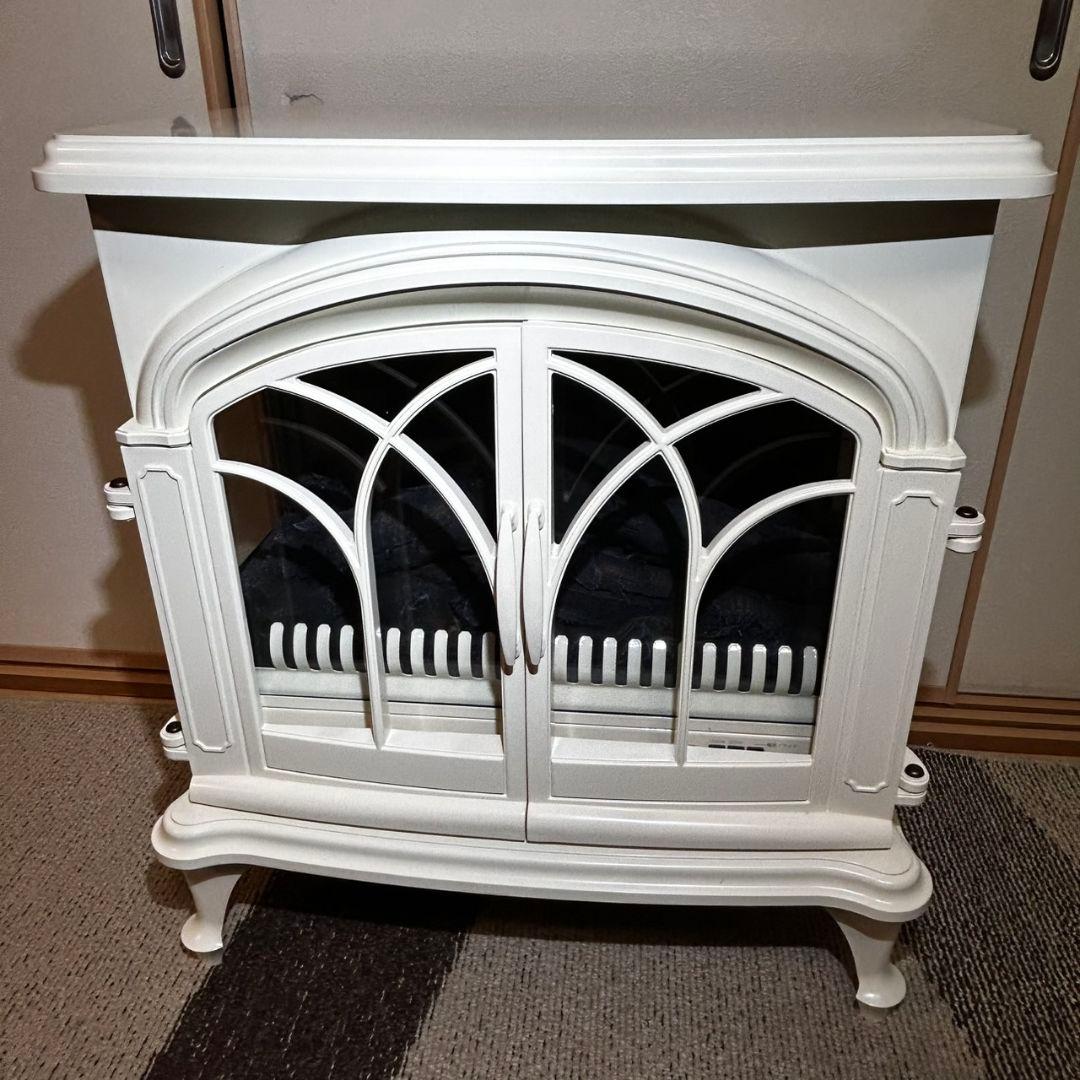 ニトリ ワイド暖炉型ファンヒーター アイボリー BLT-999B-3-IV