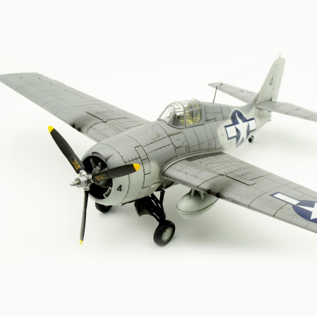 タミヤ 1/48 グラマンFM-1 ワイルドキャット【プラモ 戦闘機 完成品】