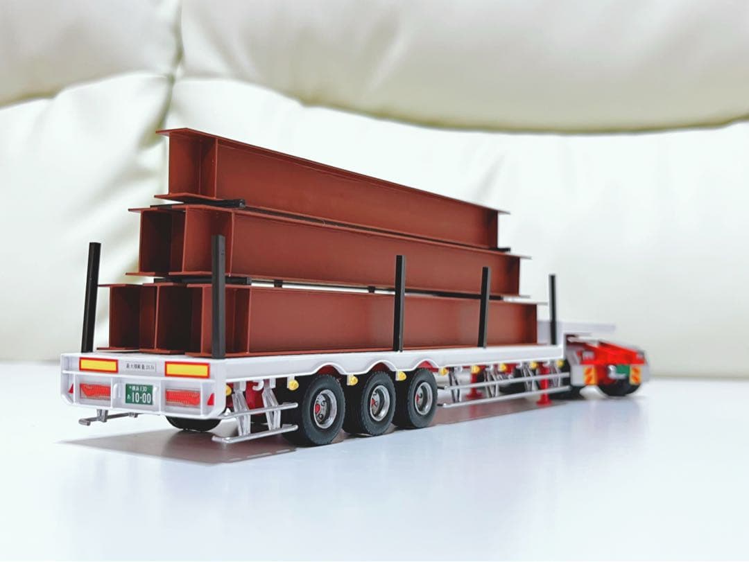 1/50 まな板 H鋼付 トレーラー ケンクラフト 日野 プロフィア　建機　重機