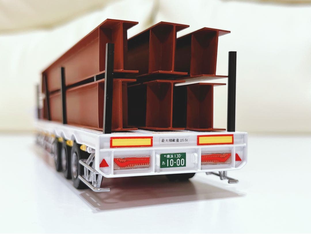 1/50 まな板 H鋼付 トレーラー ケンクラフト 日野 プロフィア　建機　重機