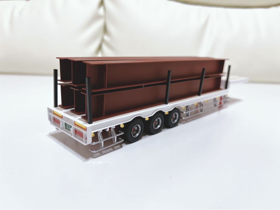 1/50 まな板 H鋼付 トレーラー ケンクラフト 日野 プロフィア　建機　重機