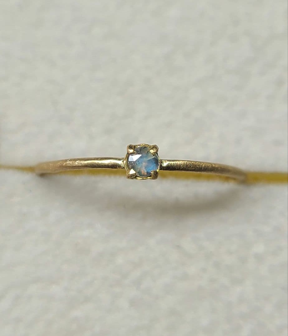 まる美しきブルーシラー!!★ブラジル産アレキサンドライト★リングオーダー