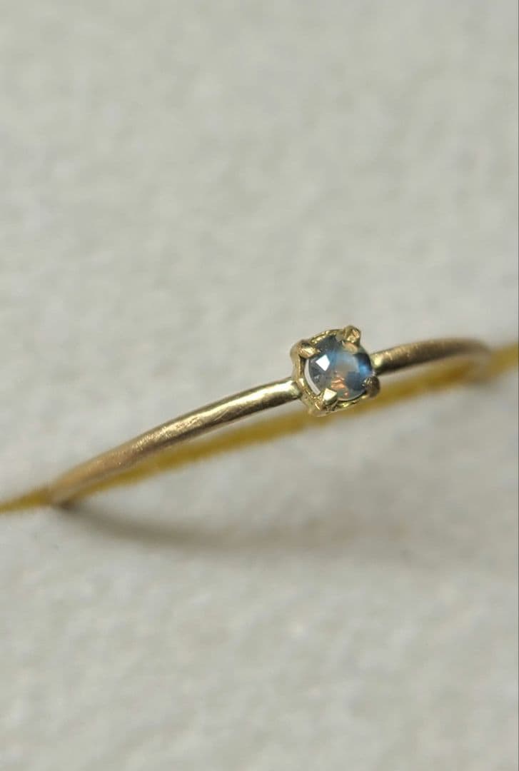 まる美しきブルーシラー!!★ブラジル産アレキサンドライト★リングオーダー