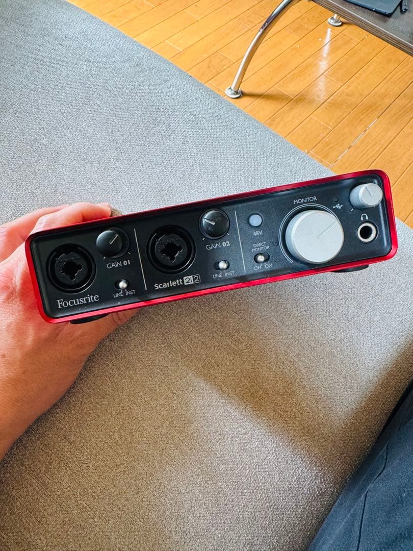 DTM・DAW Focusrite Scarlett 2i2 1st gen