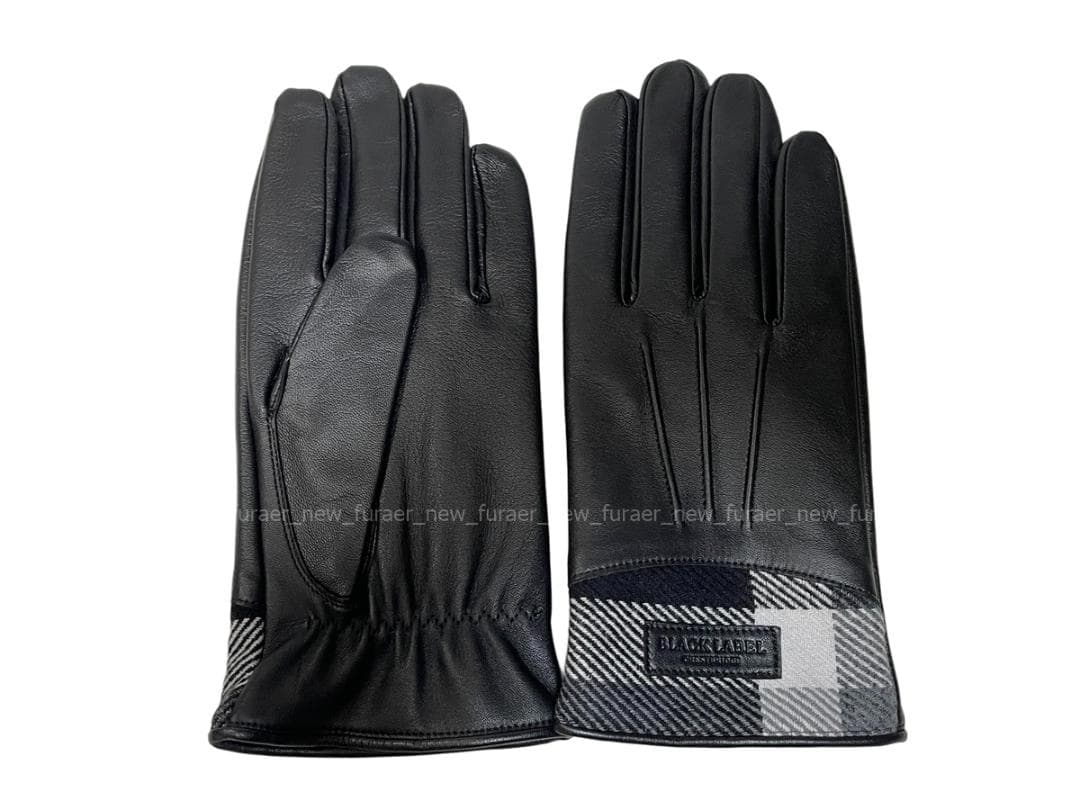 l*o様 ブラックレーベルクリストブリッジ　レザーグローブ/手袋