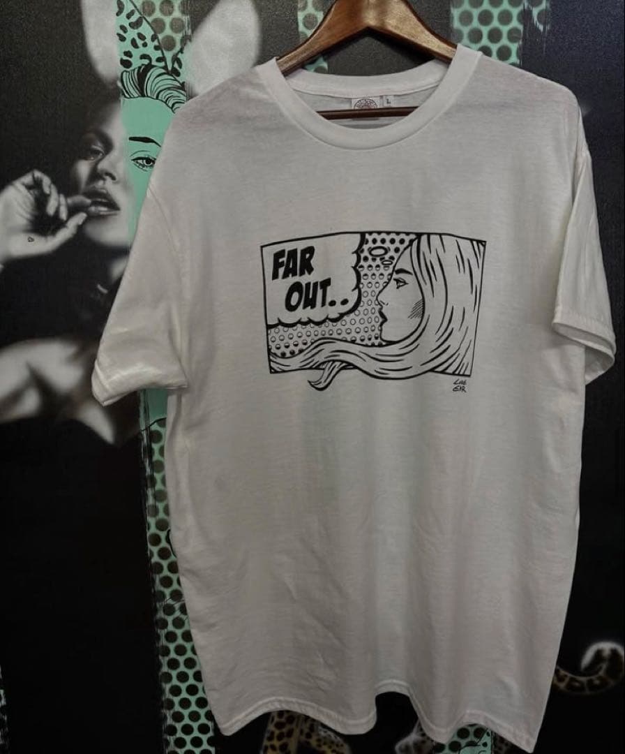 新品 XL love ear art ラブイヤーアート FAR OUT Tシャツ