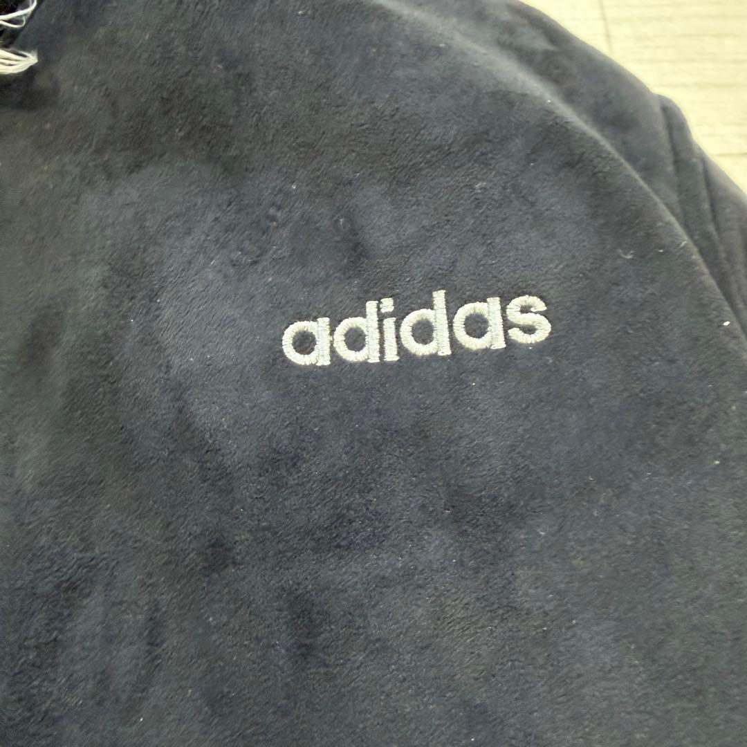 極希少 90s adidas long fur mouton jacket M