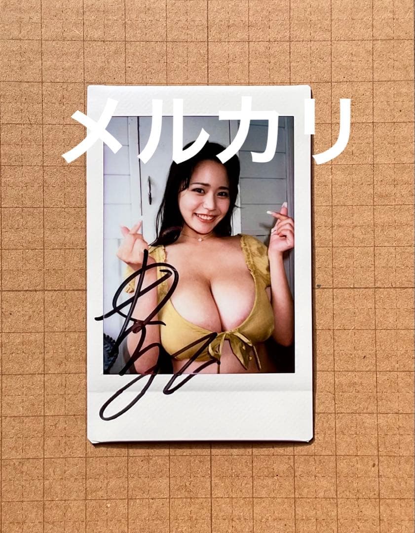 田野憂『L GRAVITY』サイン入り現場チェキ