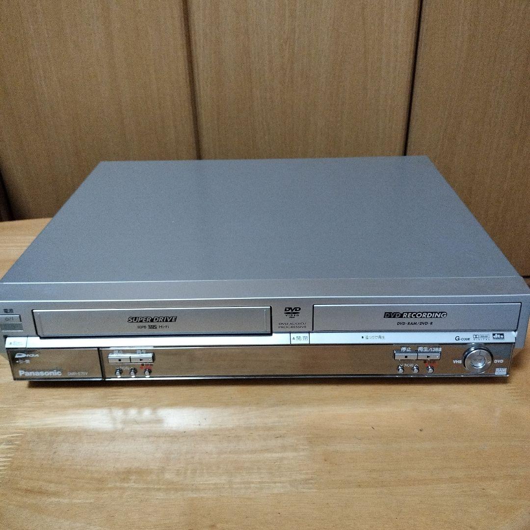 【値下げ】Panasonic DVDレコーダー VHS一体型 DMR-E75V
